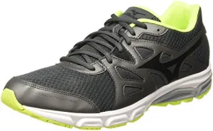 Mizuno Men Synchro Md Black/Yellow Running Shoes-7 UK/India (40.5 EU) (J1GE161814)
