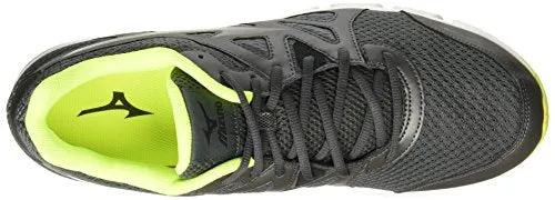 Mizuno Men Synchro Md Black/Yellow Running Shoes-7 UK/India (40.5 EU) (J1GE161814)