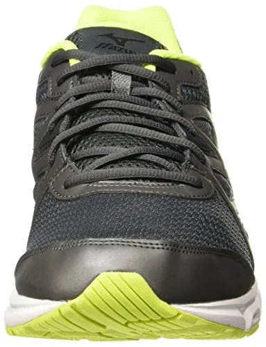 Mizuno Men Synchro Md Black/Yellow Running Shoes-7 UK/India (40.5 EU) (J1GE161814)