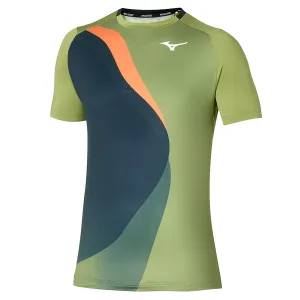 Mizuno Release Shadow Graphic Tennis Tee (Men)