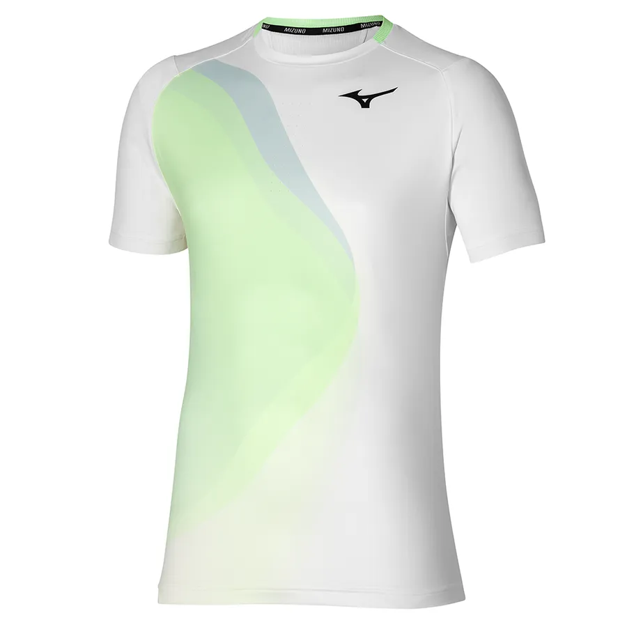 Mizuno Release Shadow Graphic Tennis Tee (Men)