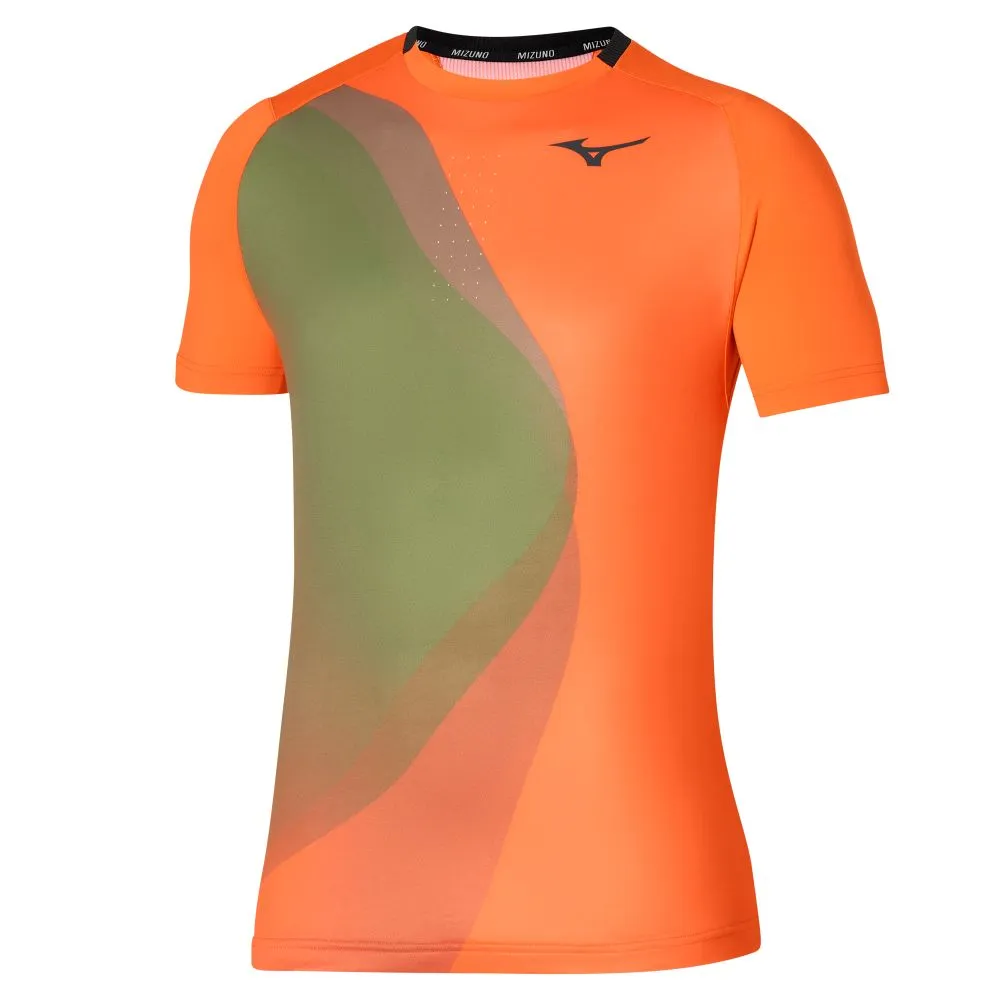 Mizuno Release Shadow Graphic Tennis Tee (Men)