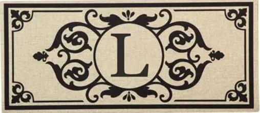 Monogram Initial Switch Mat Insert