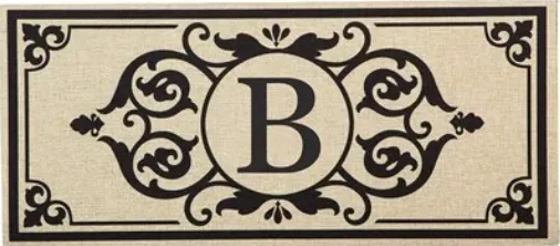 Monogram Initial Switch Mat Insert