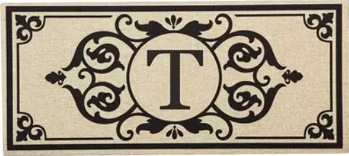 Monogram Initial Switch Mat Insert