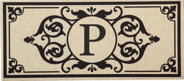 Monogram Initial Switch Mat Insert