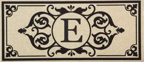 Monogram Initial Switch Mat Insert