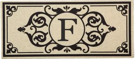 Monogram Initial Switch Mat Insert