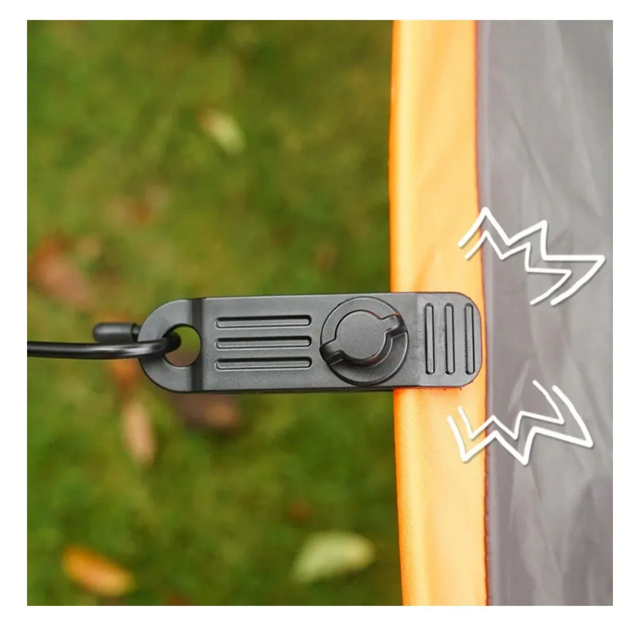 Mrm Outdoor Accessories Tarp Reusable Tool Camping Clamp Buckle - TOK