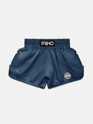 Muay Thai Shorts - Alta Series - Steel Blue