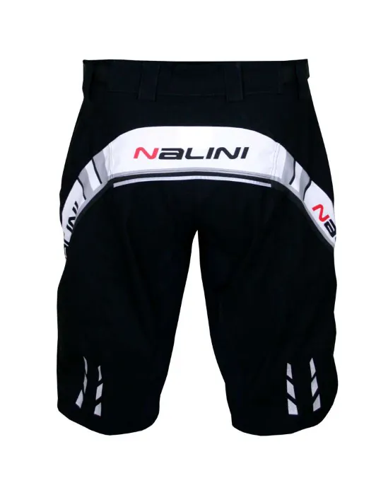 Nalini Pro Miles Men's Padded Baggy Fit Mountain Bike / MTB Shorts - Black