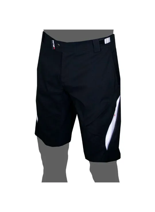 Nalini Pro Miles Men's Padded Baggy Fit Mountain Bike / MTB Shorts - Black