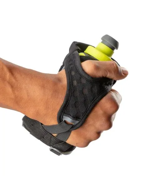Nathan Quick Squeeze 12oz 355ml - Black/FinishLime