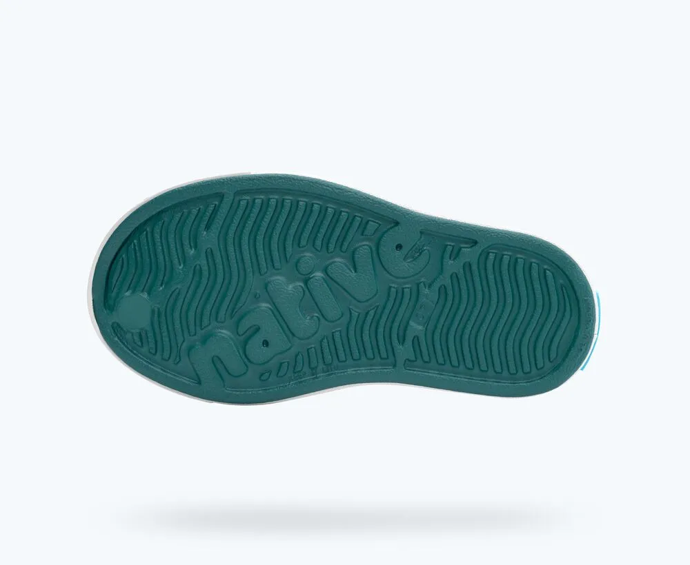 Native Shoes Jefferson Child Shoe - Patina Green / Shell White