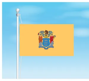 New Jersey Outdoor State Flag - #402820