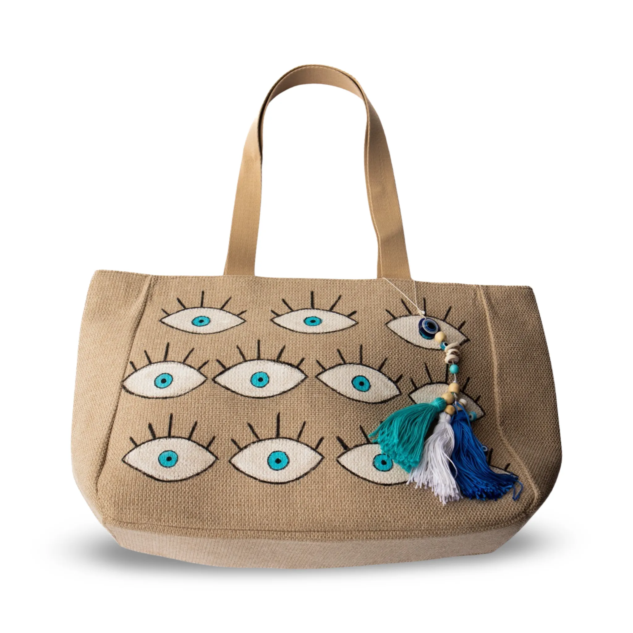Nissi Canvas Beach Bag