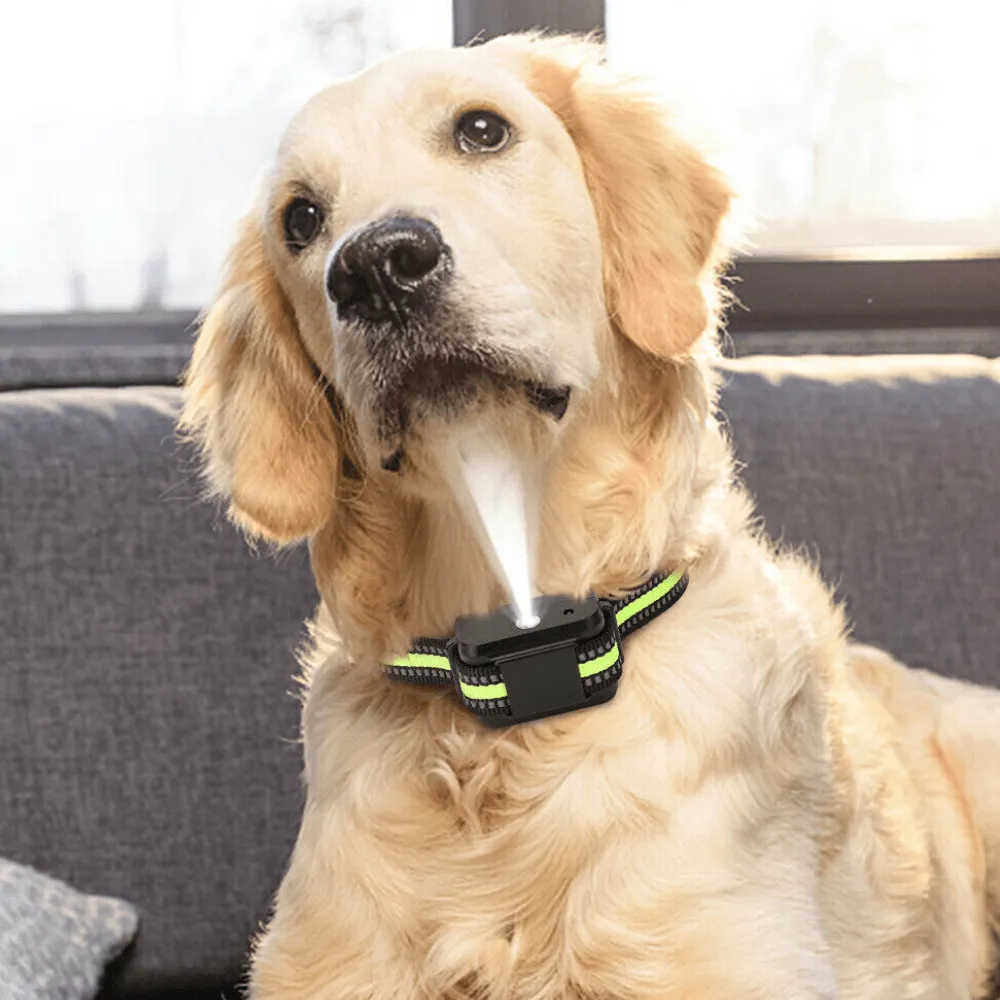 No Shock Citronella Spray Dog Anti Barking Training Collar