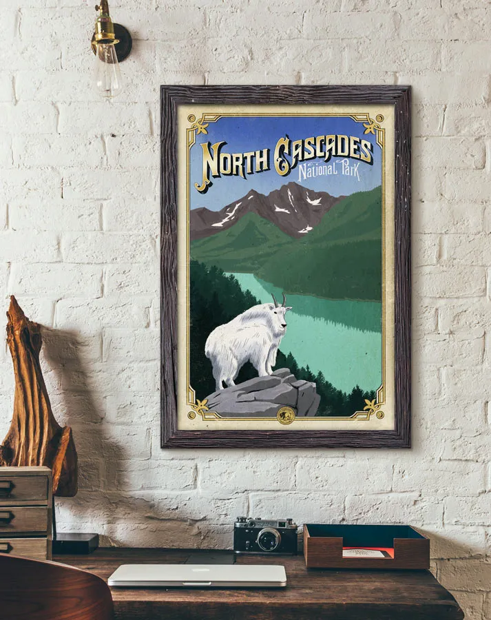 North Cascades National Park Poster