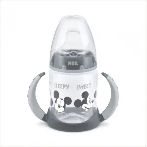 NUK Learner Bottle With Temperature Control Disney Mickey Black 6-18m
