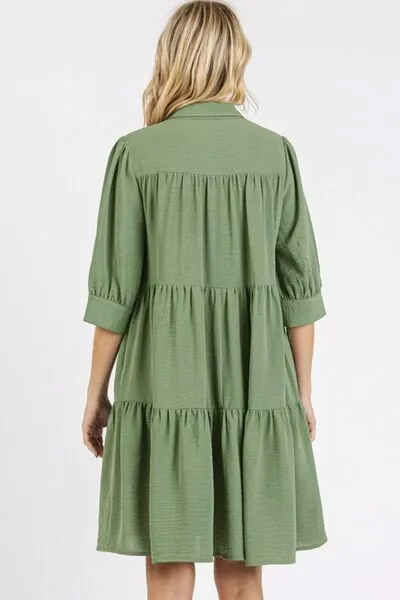 On The Go Shirt Dress