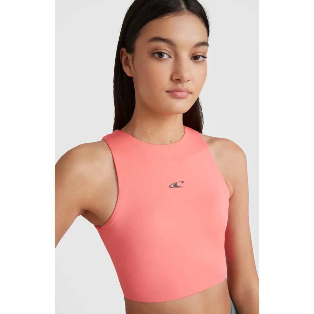O'NEILL ACTIVE CROPPED TOP GEORGIA PEACH