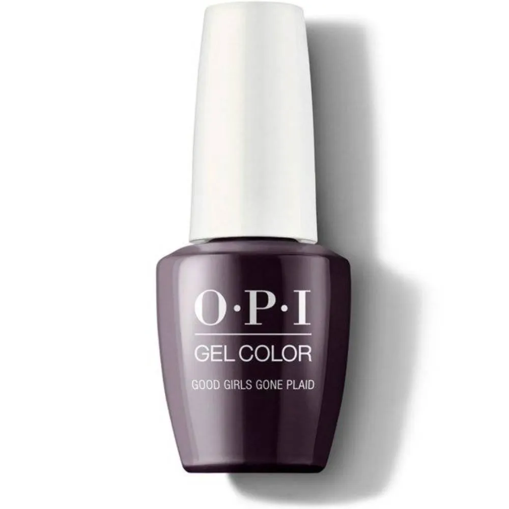 OPI Gel Color - Good Girls Gone Plaid GC U16