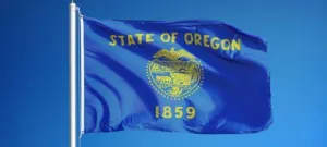 Oregon Outdoor State Flag - #402827