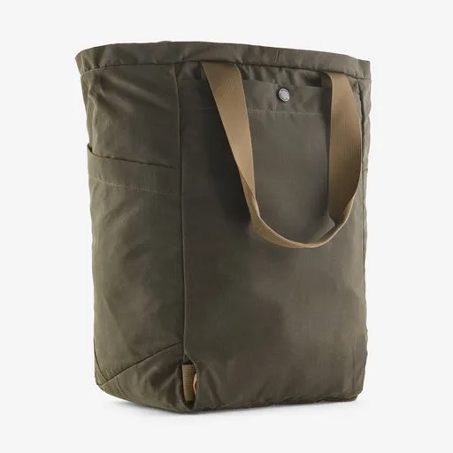 Patagonia - Waxed Canvas Tote Pack - Basin green