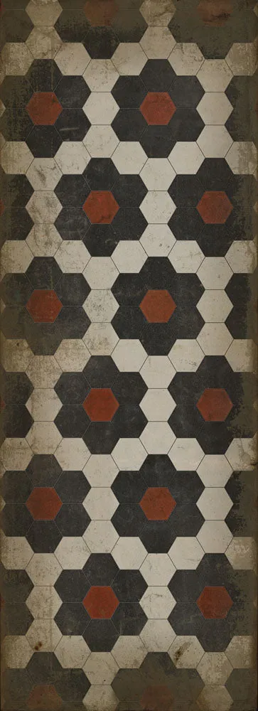 Pattern 02 "Organic Synthesis" Vinyl Floorcloth - Spicher & Co.