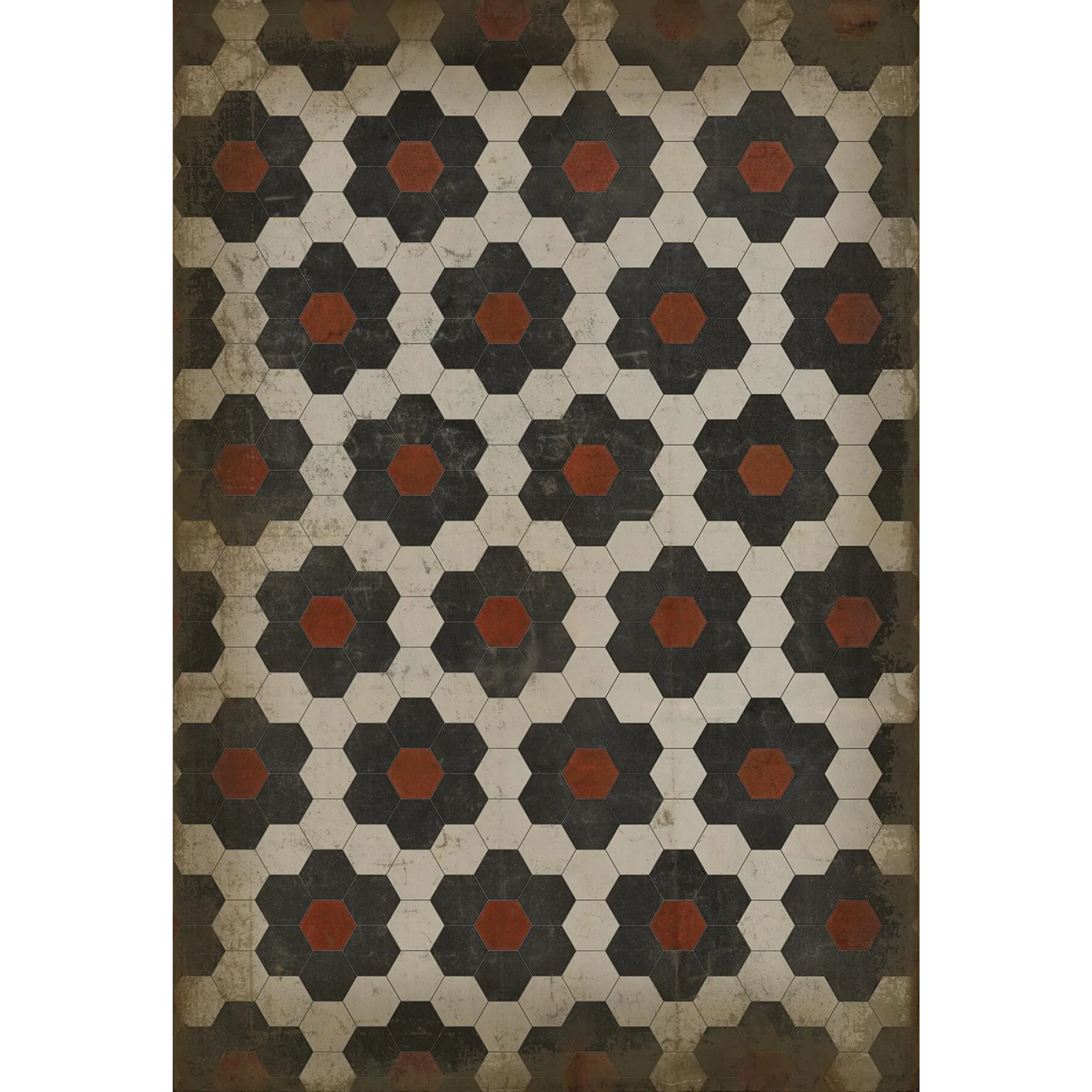 Pattern 02 "Organic Synthesis" Vinyl Floorcloth - Spicher & Co.