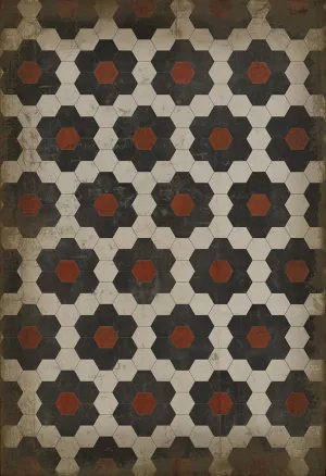 Pattern 02 "Organic Synthesis" Vinyl Floorcloth - Spicher & Co.