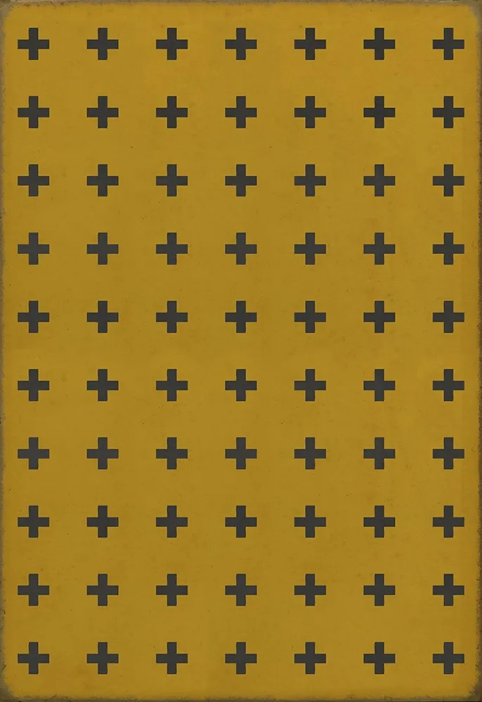 Pattern 24 "Crete" Vinyl Floorcloth - Spicher & Co.