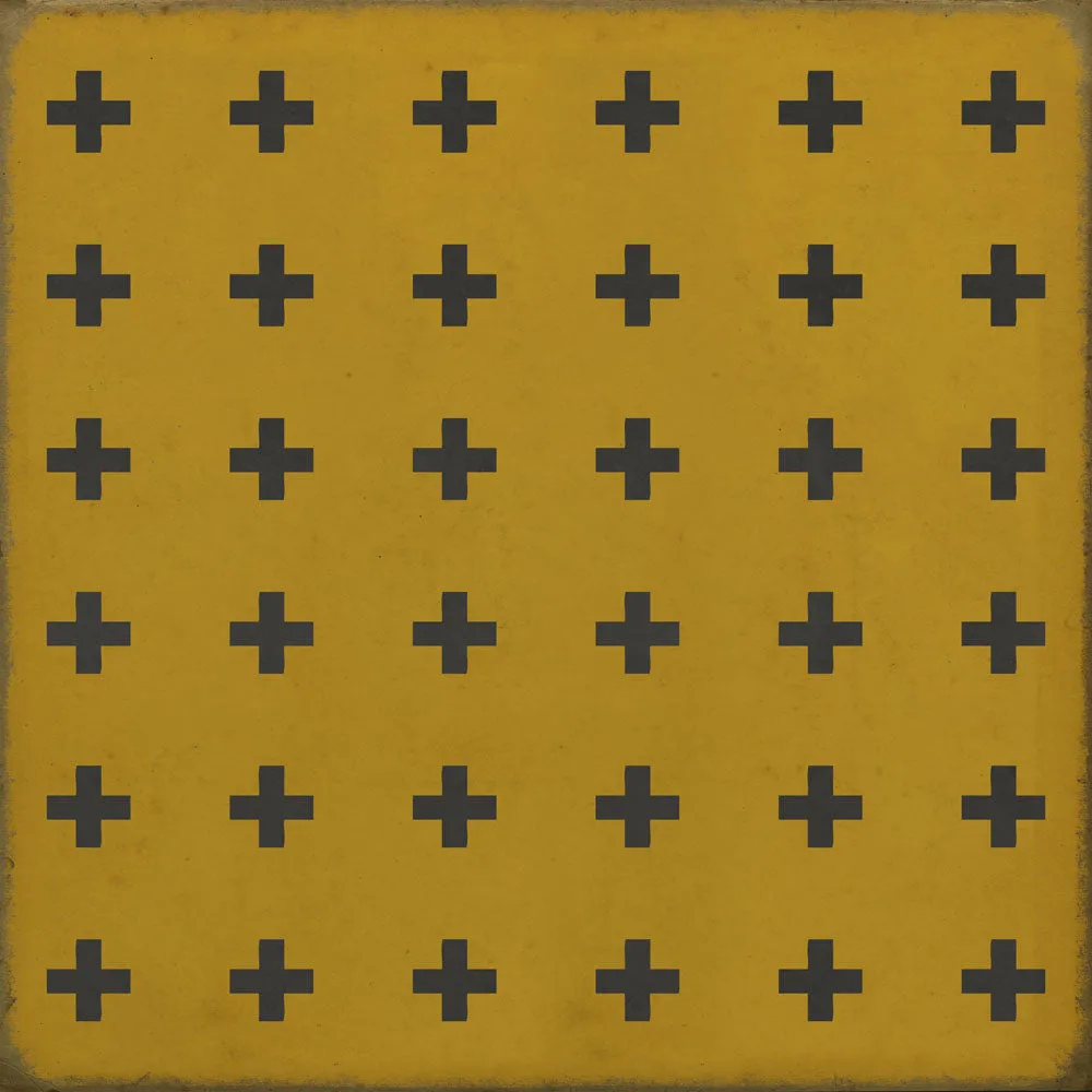 Pattern 24 "Crete" Vinyl Floorcloth - Spicher & Co.