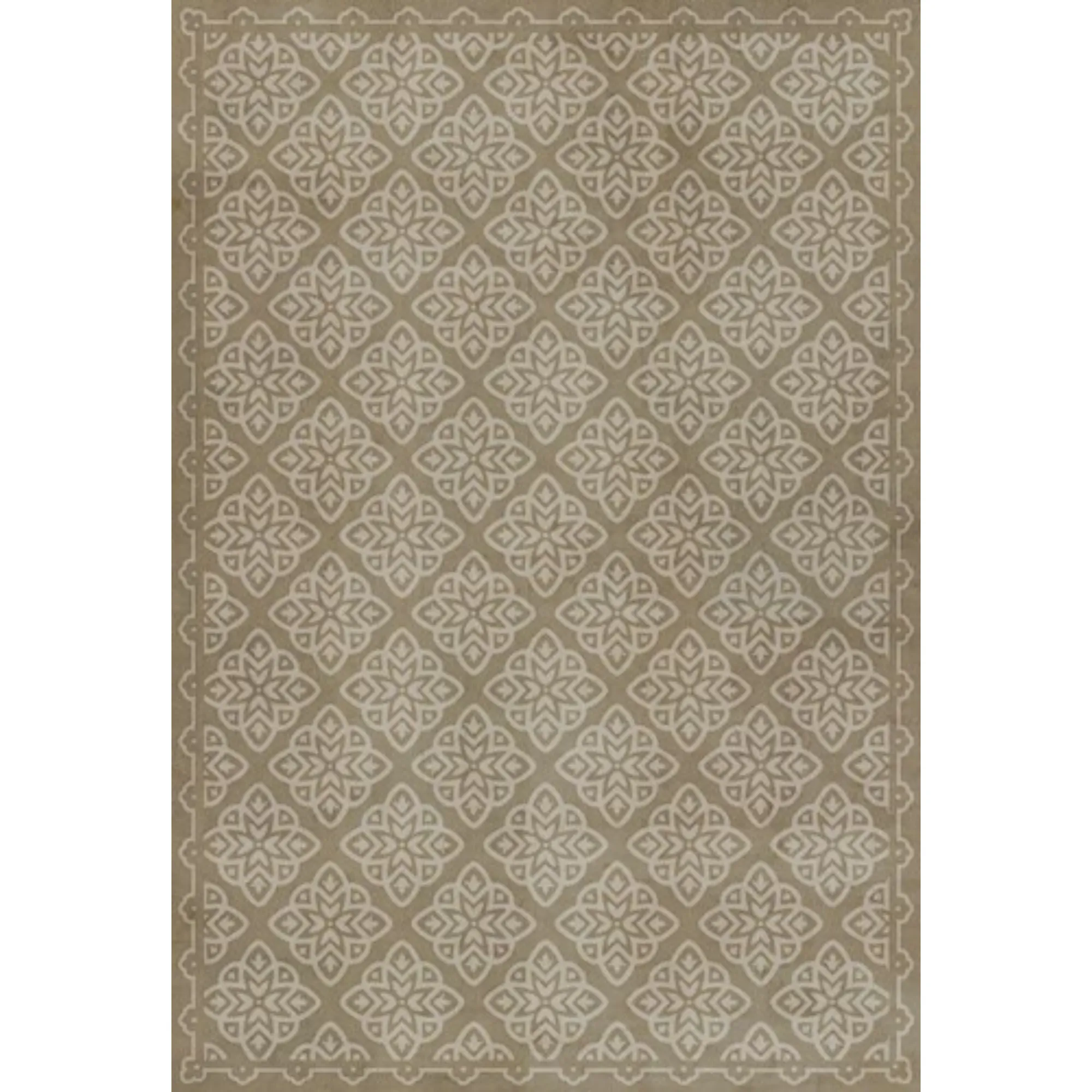 Pattern 45 "Niveus" Vinyl Floorcloth - Spicher & Co.
