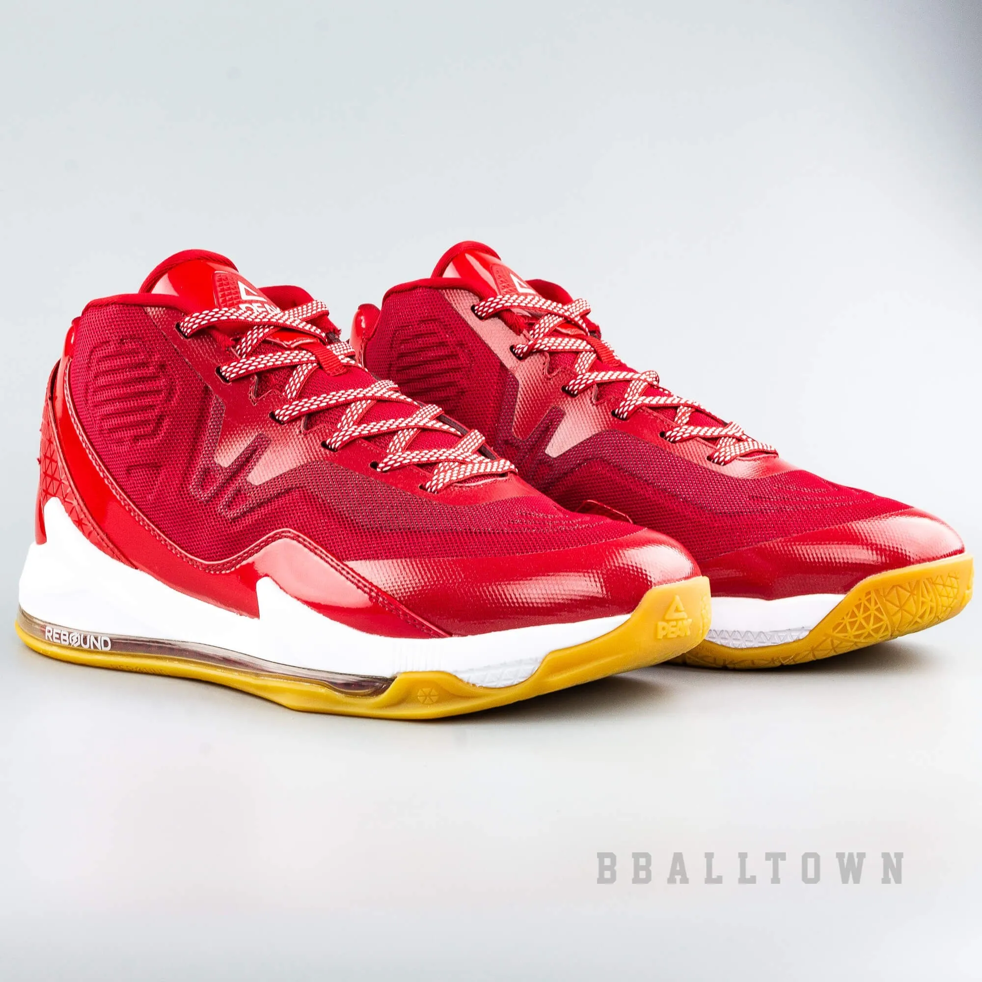 Peak Basketball Shoes Rebound Red
