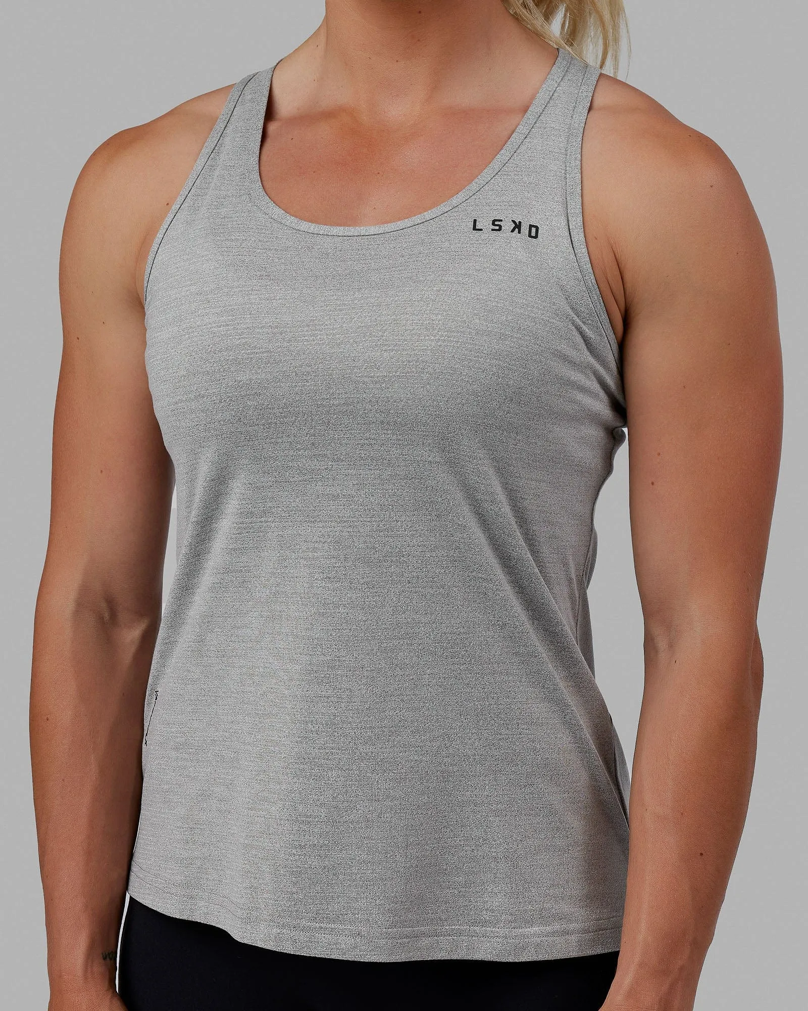 Perform VapourFLX Tank - Lt Grey Marl
