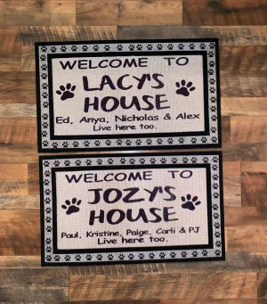 Personalized Doormat