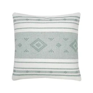 Phoenix Square Cushion - Eucalyptus