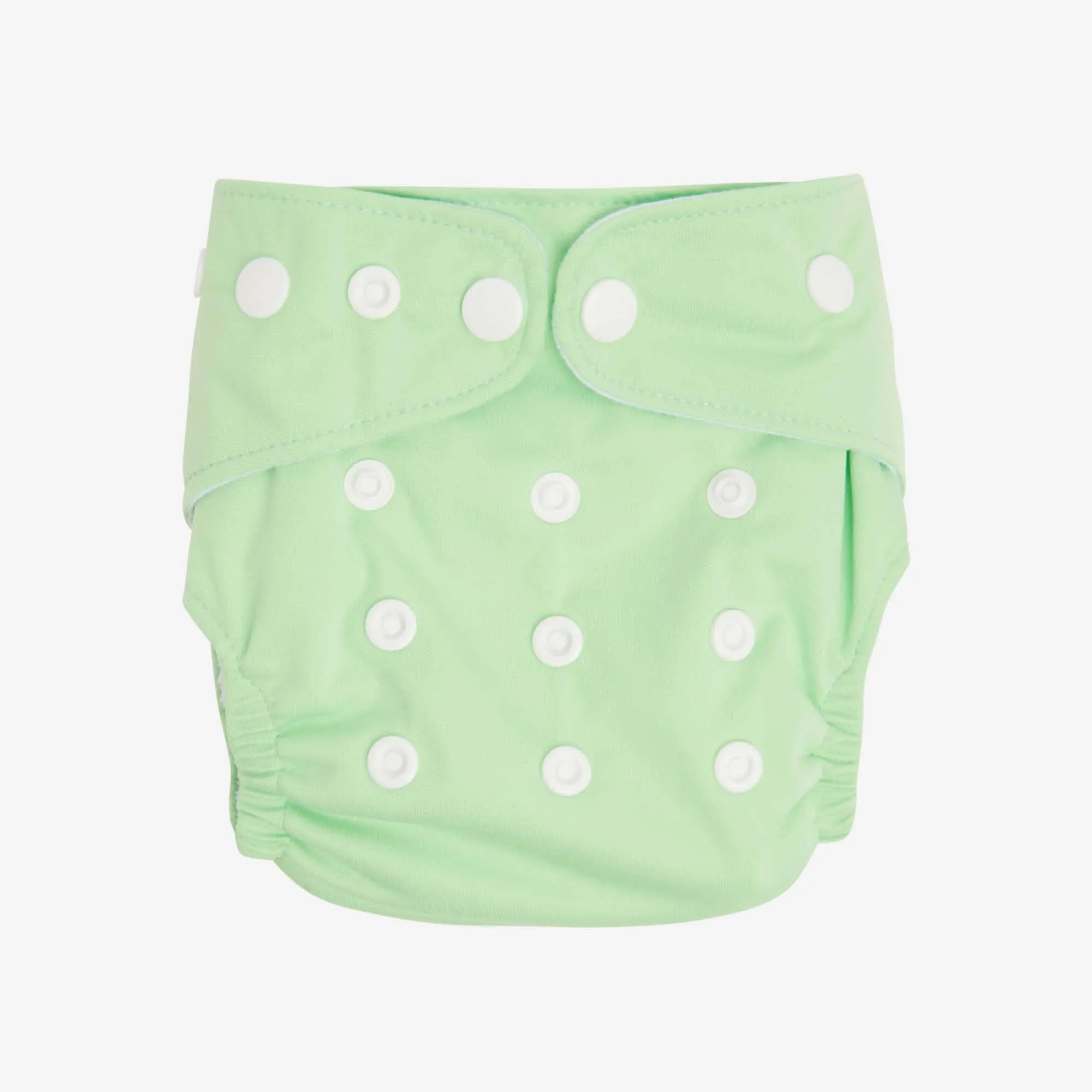Plain Reusable Nappy Set - Apple