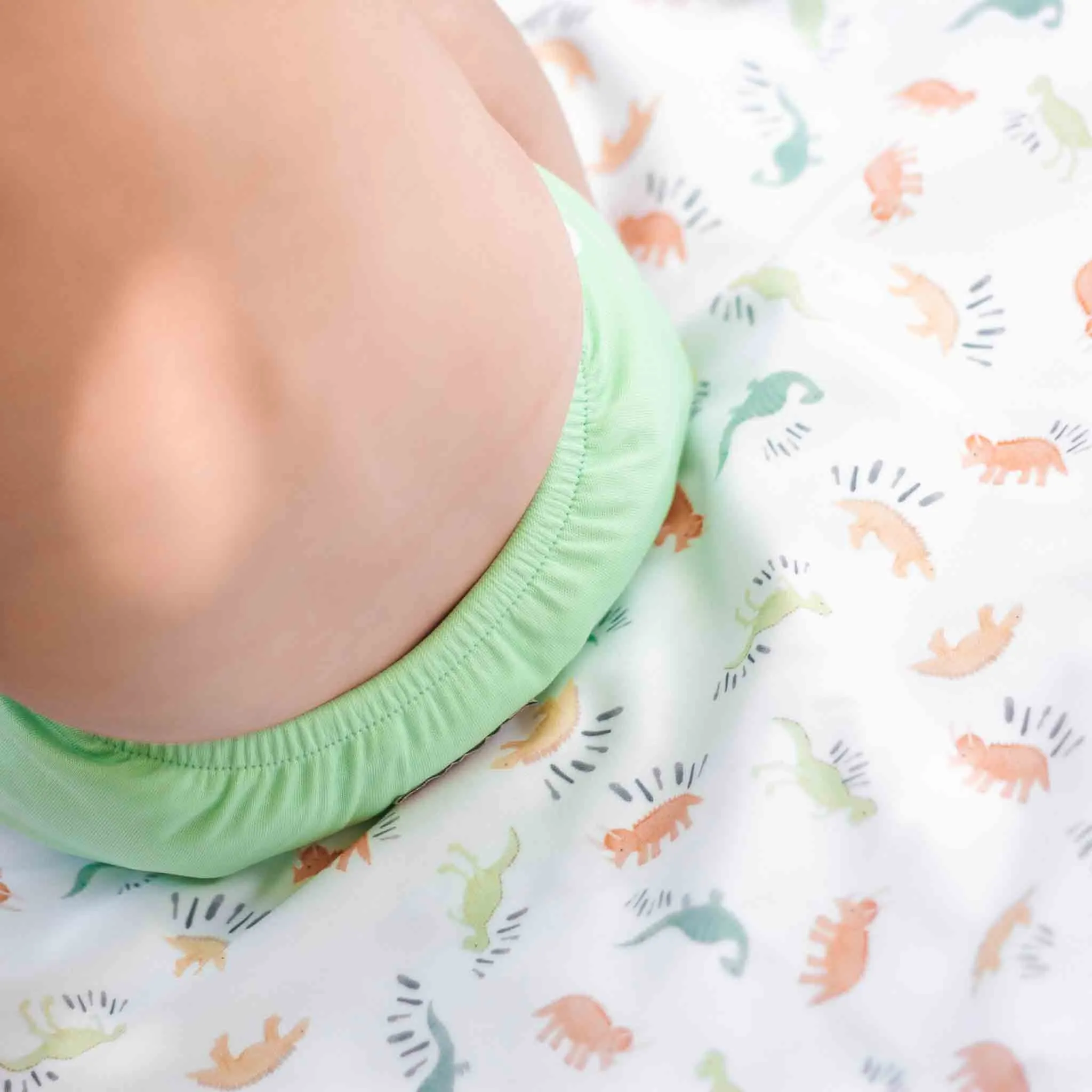 Plain Reusable Nappy Set - Apple