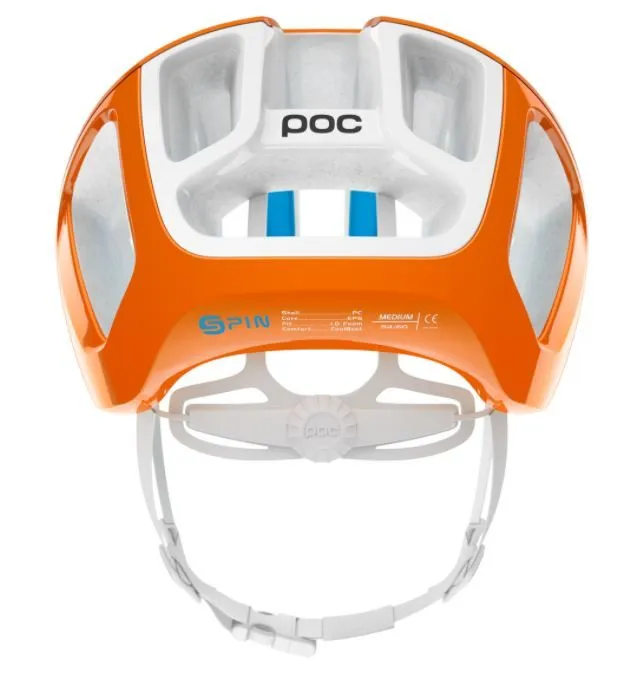 POC Ventral SPIN Cycling Helmet - Zink Orange - Medium