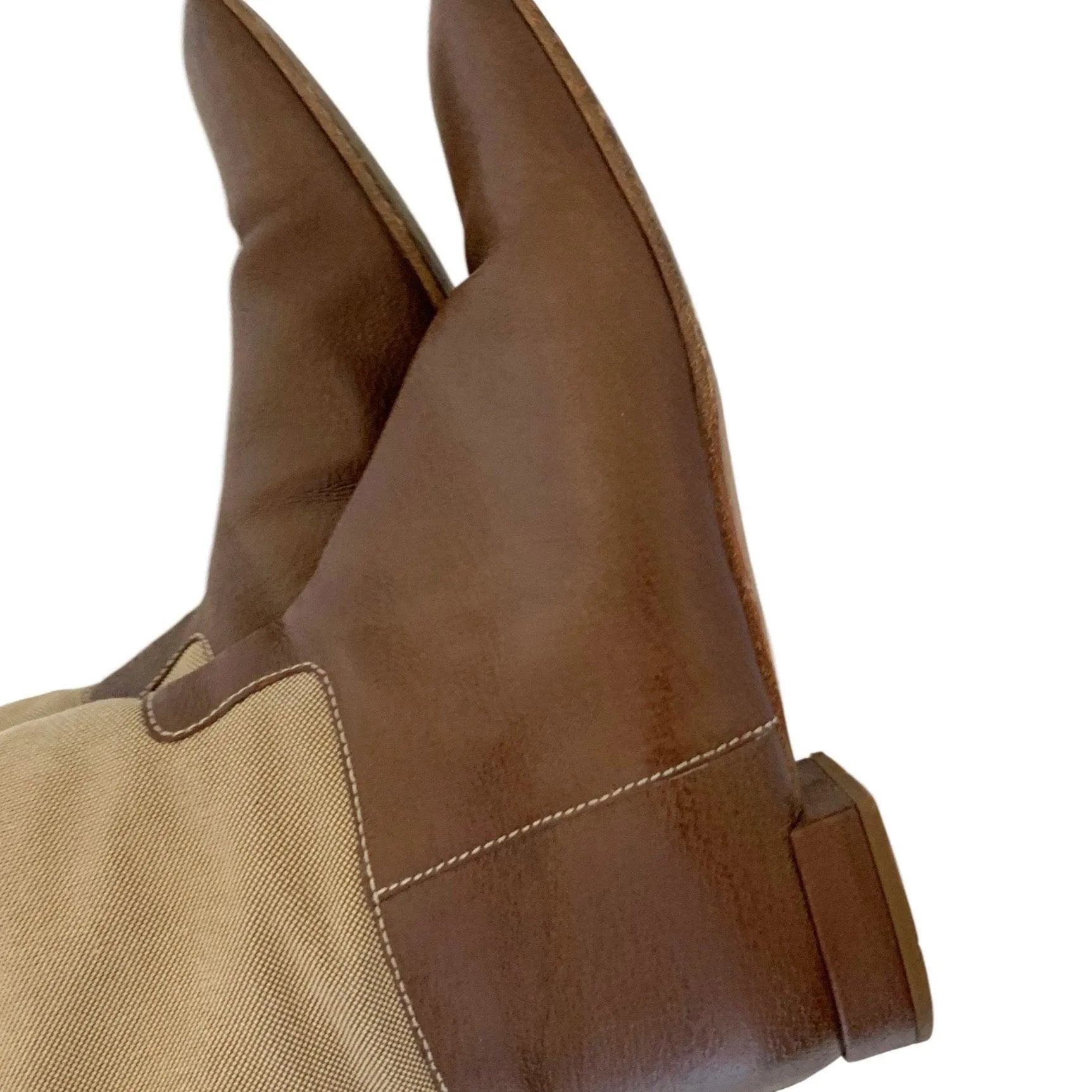 Prada Tan Knee Length Boots