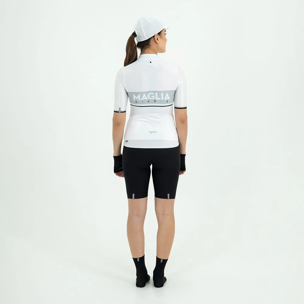 Pre-Order - Cábalas - Maglia Bianca - Short Sleeve Jersey. Women