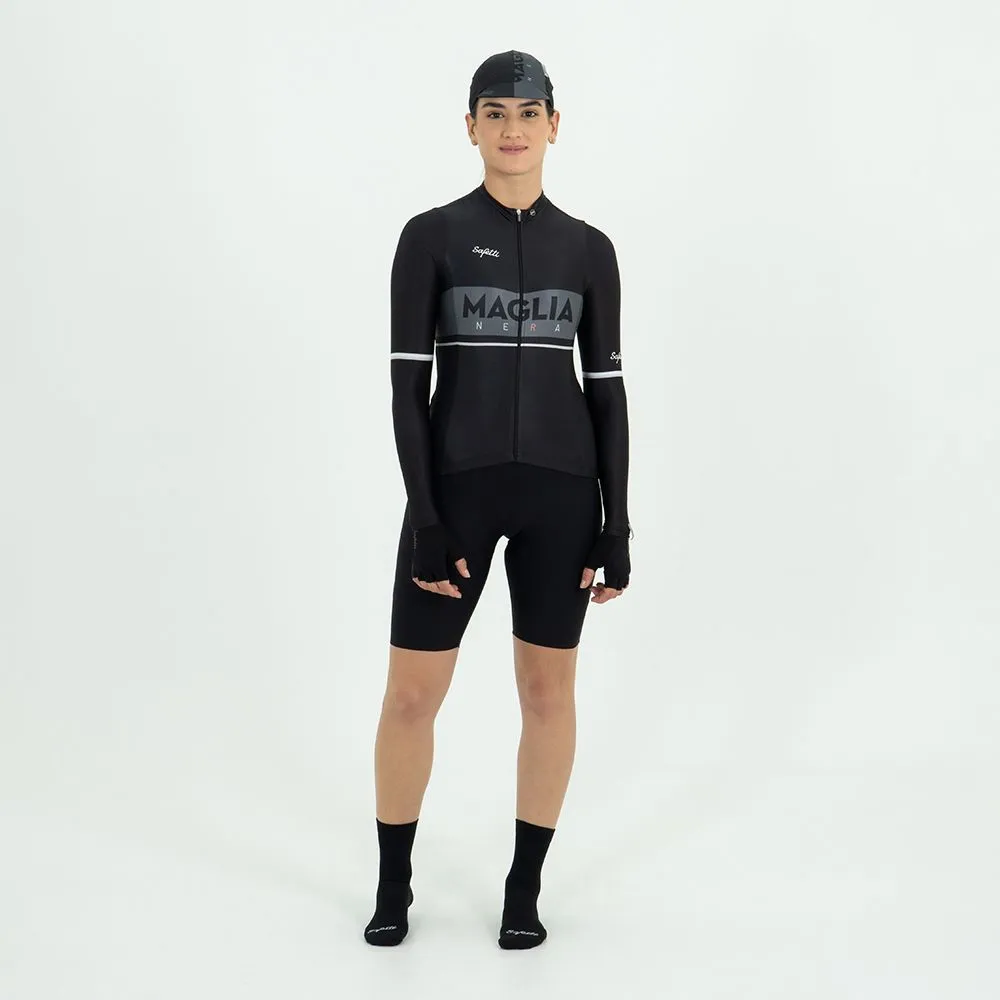 Pre-Order - Cábalas - Maglia Nera - Long Sleeve Jersey. Women
