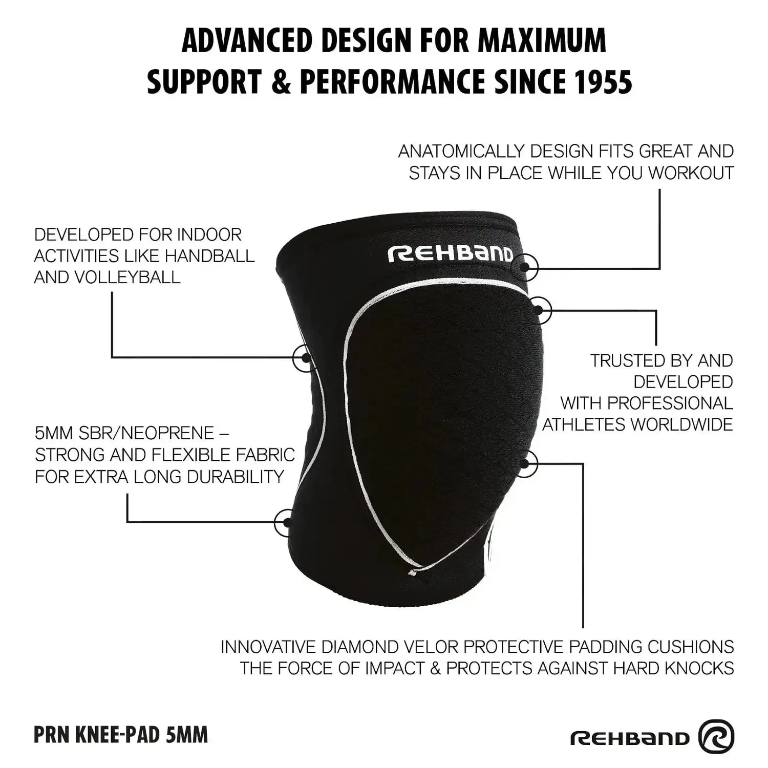 PRN Knee Pad 5 mm