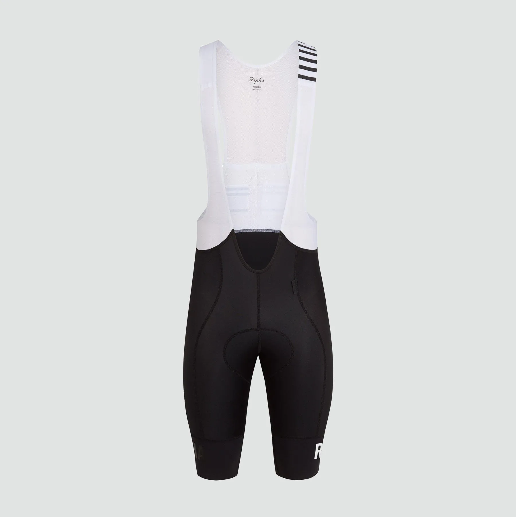Pro Team Bib Shorts II - Long - Black/White