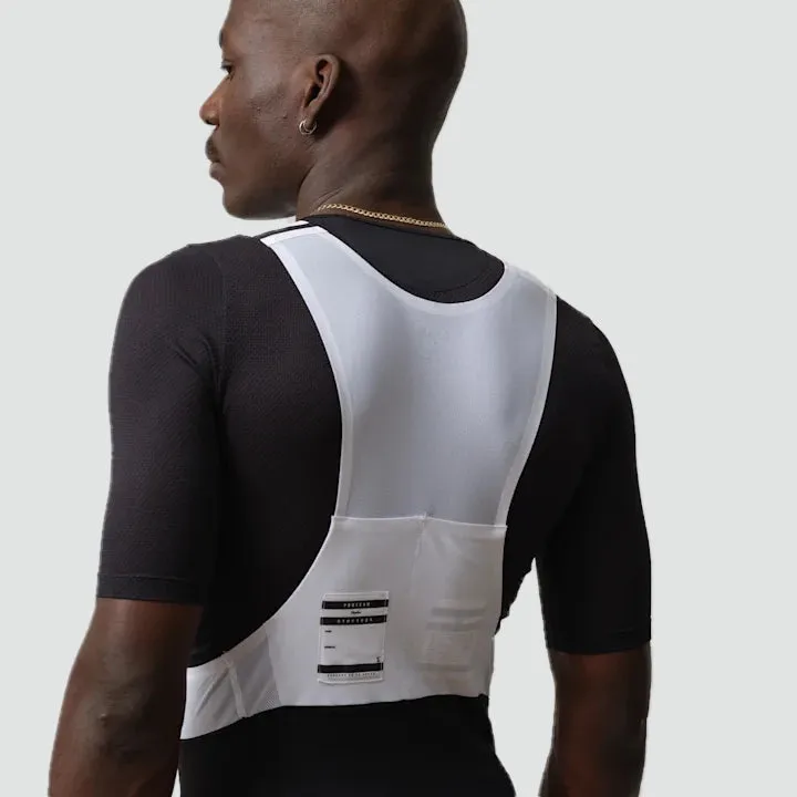 Pro Team Bib Shorts II - Long - Black/White