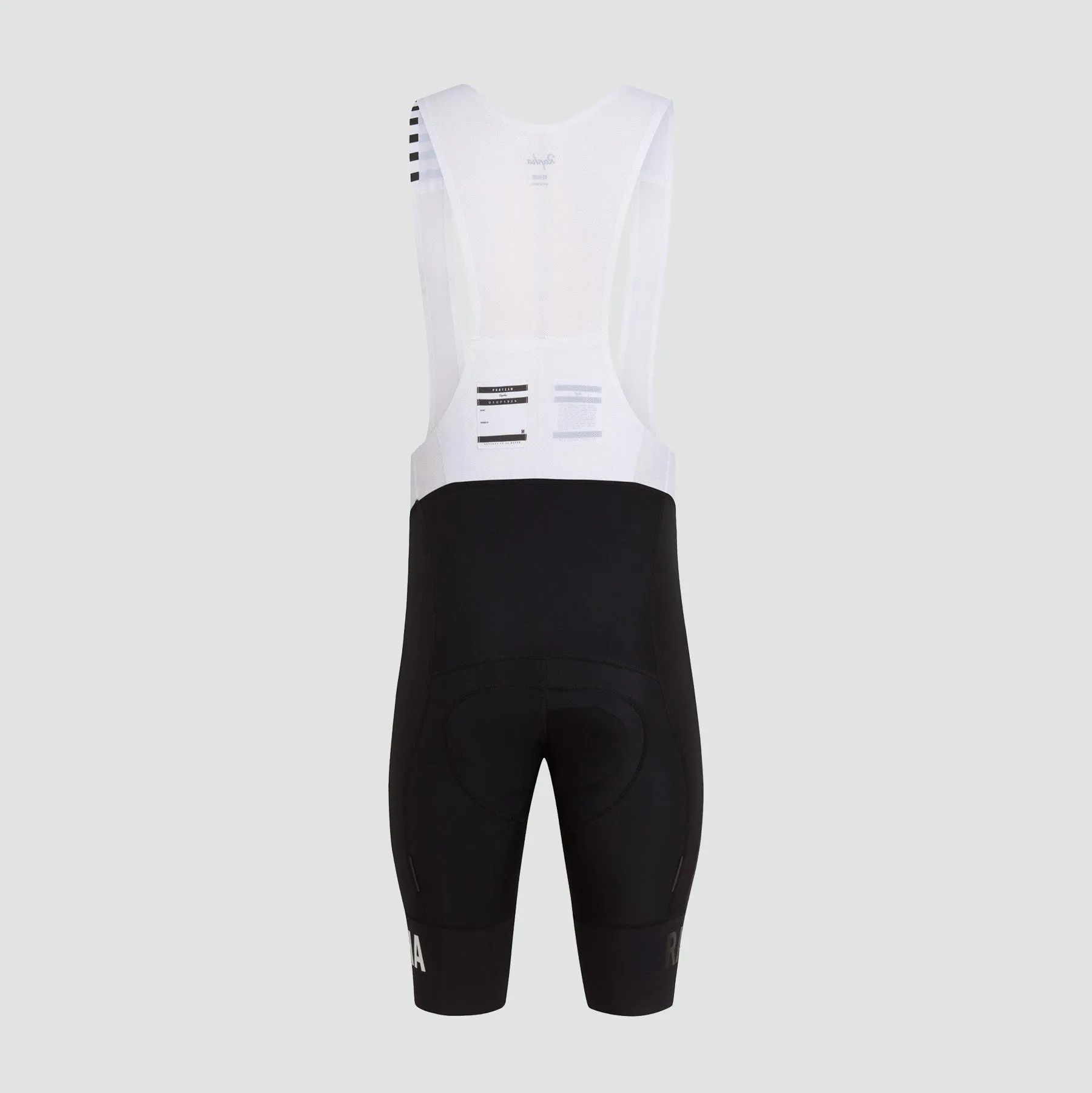 Pro Team Bib Shorts II - Long - Black/White