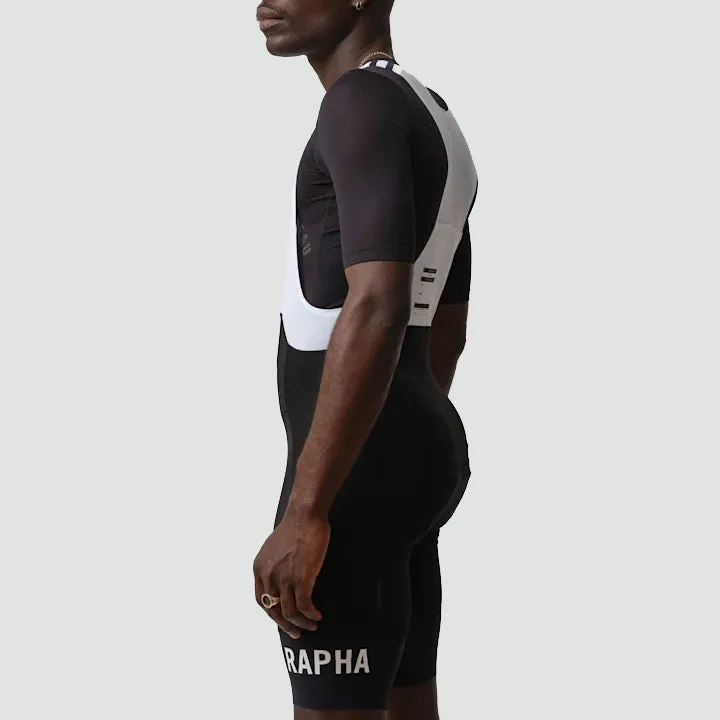 Pro Team Bib Shorts II - Long - Black/White