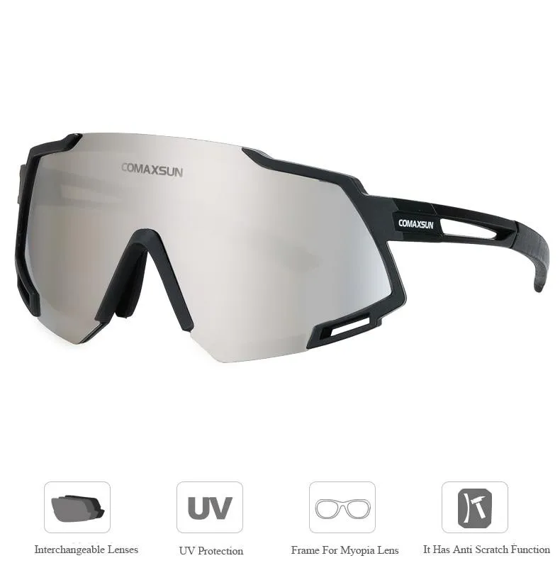 Professional Polarized 5 Len Cycling Glasses